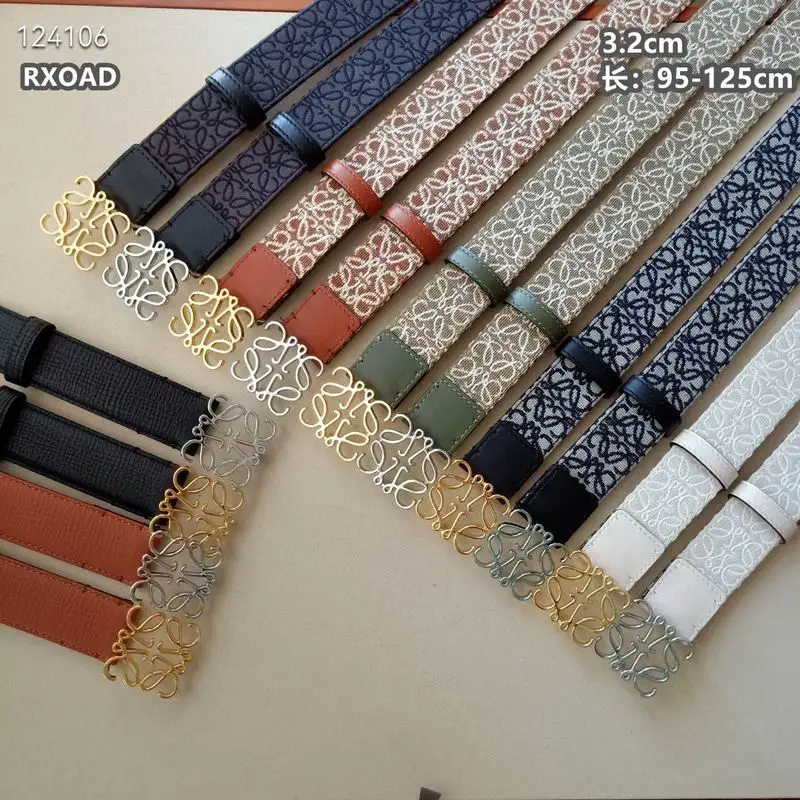 Loewe belt 32mmX95-125cm 8L01